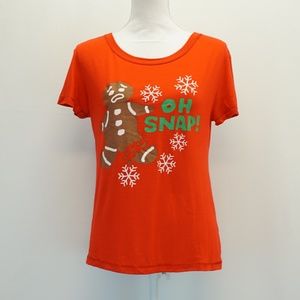 Prince Peter Christmas Graphic "OH SNAP" Tee Top